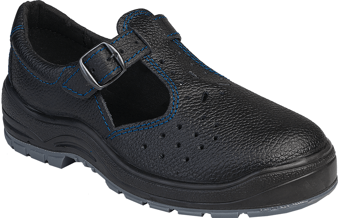 Полуботинки с перфорацией СОЮЗ, кожаные ПУ/ТПУ